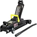 Torin TORT825051 Hydraulic Low Profile Trolley Service/Floor Jack with Single Piston Quick Lift Pump, 2.5 Ton (5,000 lb) Capacity, Black, Medium