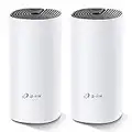 TP-Link Deco M4 (2 Pack) -AC1200 Router, Repetidor de Wi-fi Mesh Wi-fi Inteligente Doble Banda 2.4GHz/5GHz hasta 260 m², 2xPuertos Gigabit,MU-MIMO, Hasta 100 Dispositivos, Control Parental