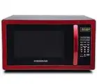 Farberware Classic FMO11AHTBKN 1.1 Cubic Foot 1000-Watt Microwave Oven, Metallic Red