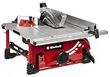 Einhell Tischkreissäge TE-TS 254 T (2.000 Watt, Softstart, Aluminium-Haupttisch, Tischverbreiterung, Parallelanschlag, Winkelanschlag, Überlastschalter, Spaltkeilverstellung)