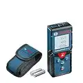 Bosch Professional Laser Entfernungsmesser GLM 40 (Flächen-/Volumenberechnung, max. Messbereich: 40 m, 2x 1,5-V Batterien, Schutztasche)