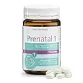 Sanct Bernhard Prenatal 1 | Kinderwunsch & Schwangerschaft | Folsäure, Jod, Zink, Vitamin C & Vitamin-B-Komplex | 90 Tabletten