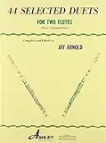 44 Selected Duets for Two Flutes - Book 1: Easy/Intermediate