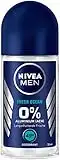 Nivea Men Fresh Ocean Deo Roll On in confezione da 6 (6 x 50 ml), deodorante roll-on senza alluminio con formula rinfrescante, deodorante con protezione 48 ore che nutre la pelle.