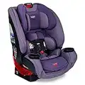 Britax One4Life ClickTight All-in-One Car Seat – 10 Years of Use – Infant, Convertible, Booster – 5 to 120 pounds - SafeWash Fabric, Plum