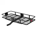 CURT Manufacturing 18152 Basket Trailer Hitch Cargo Carrier, 500 LBS, Capacity, 60-Inch x 24-Inch x 6-Inch, Fits 2-Inch Receiver