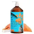 Inedit Huile De Saumon pour Chien Et Chat - 1Litre 100% Naturel - Santé Animal Huile De Poisson