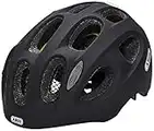 Abus Youn-I MIPS Casque Vélo Enfants - Casque de Vélo Moderne pour Enfants - pour Filles et Garçons - Noir, Taille M