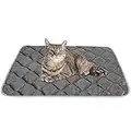 ULIGOTA Self Heating Cat Mat Thermal Pet Bed Mat Self-Warming Pet Crate Pad 16"x20"