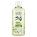 Equilibra Integratori Alimentari, Aloe Vera Extra 99,5%, Integratore Aloe Vera da Bere Puro o Diluito, Aloin Free, Detox, Pura Polpa, Senza Aggiunta di Acqua, Prodotto Vegano, Senza Glutine, 1 Litro