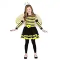 Girls Bumblebee Fancy Dress Costume - Large (8-10 Years)