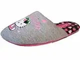 Girls Hello Kitty Strawberry Character Mule Slipper - Grey - 10 UK Child