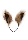 Deluxe Squirrel Ears Headband Costume Accessory for Adults and Kids Standard