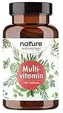 Multivitamin Tabletten - Alle wertvollen A-Z Vitamine und Mineralien - Premium Komplex mit Bioaktiv-Formen - 100% vegan & hoch Bioverfügbar - Laborgeprüft in Deutschland hergestellt