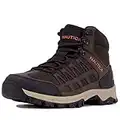 Nautica Mens Hiking Work Boots Ankle High Outdoor Trekking High Top Shoes, Visto-brown, 9