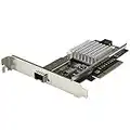 StarTech PEX10000SFPI - Tarjeta de Red PCI Express con Ranura SFP+ Abierta (Chipset Intel, multimodo y monomodo, Ethernet PCIE de 10G) Color Negro