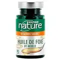 Boutique Nature - Complément Alimentaire - Huile de Foie de Morue - 90 Capsules Marines - Favorise la croissance