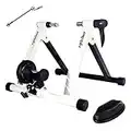 UNISKY Turbo Trainer Bike Trainer Stand Indoor Riding Quick Release Magnetic Bicycle Training Stand, Fit for 26-28 inch, 700c wheel