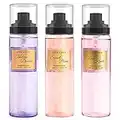 Clean-n-Fresh Body Spray, Mist for Women, Fragrance Sets, Pack of 3, Each 3.4 Fl Oz, Total 10.2 Oz