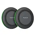 yootech [2 Pack] Wireless Charger,10W Max Wireless Phone Charging Pad Compatible with iPhone 14/14 Plus/14 Pro/14 Pro Max/13 Pro Max Mini/SE 2022/12,Samsung Galaxy S22/S21,AirPods Pro(No AC Adapter)