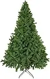 Luxury 5ft 6ft 7ft 8ft 9ft 10ft 12ft Green Artificial Christmas Trees -Bushy High Tip Count Xmas Trees (7ft / 210cm)