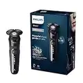 Philips Shaver Series 5000 Elektrischer Nass- und Trockenrasierer mit SkinIQ-Technologie (Modell S5588/20), Schwarz