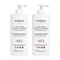 NUBIANCE - Loción Corporal Hidratante HRB-3, Pack 2x500ml - Para problemas de hiperpigmentación de diversos orígenes - Piel menos áspera - Más hidratación y flexibilidad - Crema aclaradora