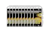 Duracell Activair Hearing Aid Batteries: Size 10 (80 Batteries)