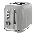 Breville Bold Ice Grey 2-Slice Toaster with High-Lift & Wide Slots | Grey & Silver Chrome [VTR002]