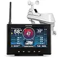 ACURITE Iris (5-in-1) Weather Station with HD Display, White Black