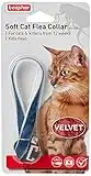 Beaphar Cat Flea Collar Velvet Black, Red or Blue