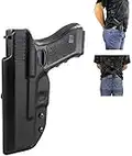 Gexgune Hunting Glock Holster Nascosto Indossando Kydex nella Fondina Cintura per G17 G22 G31 Utilizzare la Mano Destra