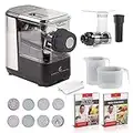 EMERIL LAGASSE Pasta & Beyond, Automatic Pasta and Noodle Maker with Slow Juicer - 8 Pasta Shaping Discs Black