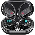 Wireless Earbuds Bluetooth 5.3 Sport Ear Buds Earbuds Bluetooth Wireless Headphones 120H Playtime,HiFi Stereo ENC Noise Cancelling Earphones with Microphone, ecouteur sans fil Bluetooth sans fil-1