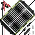 20W 12V Solar Battery Charger & Maintainer, Waterproof 20 Watt 12 Volt Solar Panel Trickle Charger Kit, Built-in Intelligent MPPT Charge Controller for Car Boat Marine RV Trailer Truck
