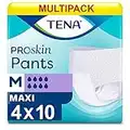 Tena Lot de 4 boîtes de 10 couches pour adulte Maxi Medium (hanches 80-110 cm)