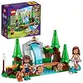 Lego Friends Forest Waterfall Camping Adventure Set 41677 Building Toys with Andrea and Olivia Mini-Dolls, Toys for 5 Plus Year Old Kids, Girls & Boys, Makes a Great Summer Toy and Activity for Kids