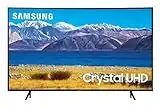 SAMSUNG 55-inch Class Curved UHD TU-8300 Series - 4K UHD HDR Smart TV With Alexa Built-in (UN55TU8300FXZA, 2020 Model), CHARCOAL BLACK