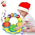 Baby Spielzeug ab 6 9 12 18 Monate Kleinkinder Babyspielzeug 6 bis 12 Monate mit Musik/Licht/lustige Töne kinderspielzeug Geburtstag Weihnachten Geschenk Spielzeug ab 1 2 3 Jahr Jungen Mädchen