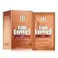 Tan Towels - Dark - Dark Skin Tones - Self Tanning Wipes - Half-Body 10 pack - Sunless Tanning Towelettes Provide a Streak-Free Flawless Application