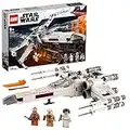 LEGO 75301 Star Wars Luke Skywalker's X-Wing Fighter Buildable Toy Starship, Gifts for Kids, Boys & Girls with Princess Leia Minifigure and R2-D2 Droid Figure