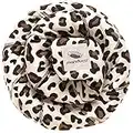 manduca Sling Tragetuch > Leo < Elastisches Babytragetuch mit GOTS Zertifikat für Babys & Neugeborene ab Geburt (Limited Edition, Animal Print, 5,10m x 0,60m)