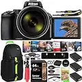 Nikon COOLPIX P950 Compact Digital Camera with 83x Optical Zoom Super Telephoto Lens Bundle Including Triple Battery + Deco Gear Backpack Bag Case + Filter Kit + Photo Video Software and Accessories