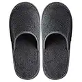 Linnea Chaussons de bain PURE Gris Anthracite taille Small S du 36 au 38