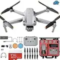 DJI Air 2s - Drone Quadcopter UAV with with 3-Axis Gimbal Camera, 5.4K Video, HardCase, 128gb SD Card, Landing pad Kit with Must Have Accessories