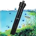 Coospider Aquarium UV Light Steriliser Submersible in-Tank Filter Green Algea Killer Fish Tank Deodorizer and Green Water Cloudy Foggy Prevention Clean 5W