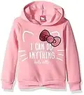 Hello Kitty Little Girls' Character Sweat à Capuche Rose Sequin Taille 5