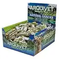 ARQUIVET - Hueso prensado de Piel de Vacuno 100% - 11 Cm - Caja expositora de 70 Unidades - Paquete de Huesos para Perros - para Fortalecer Dientes y Masticar - Snacks, chuches, premios Naturales