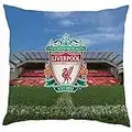 'Liverpool FC Stadium Filled Cushion (One Size) (Red/Blue)