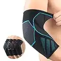 CYCLXY Elbow Compression Sleeve(1 Pair)，Tennis Elbow Braces for Tendonitis and Tennis Elbow，Arm Supports golfer elbow support，tennis elbow relief for women & men,elbow sleeve for weightlifting